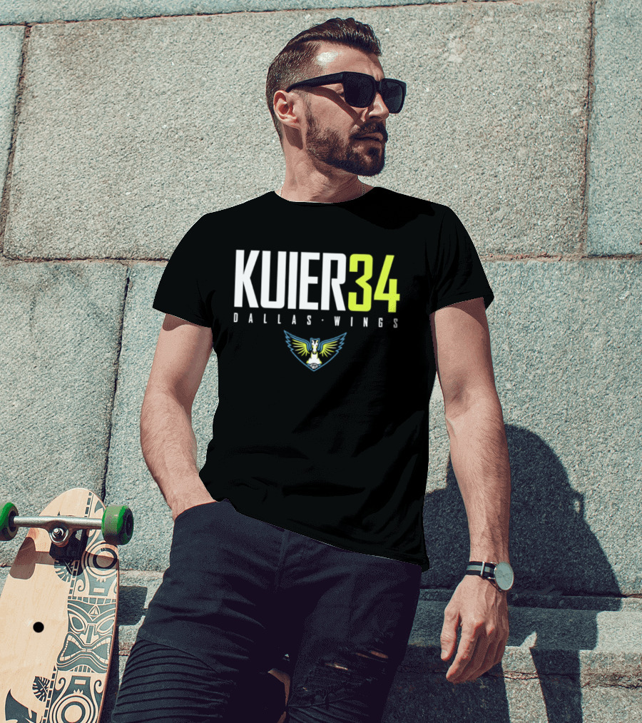 Kuier 34 Dallas Wings 2026 WNBA T-Shirt