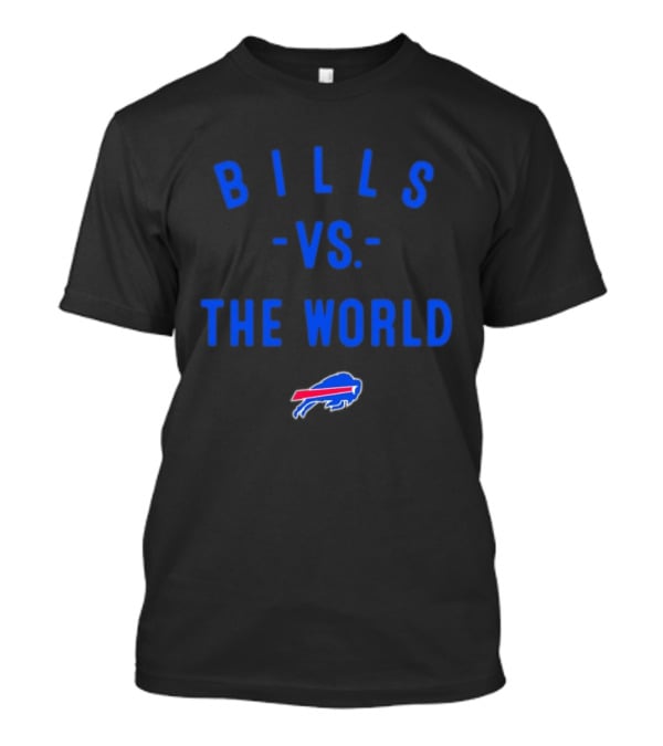 Buffalo Bills Vs The World 2026 Season NFL Team Battle T-Shirt