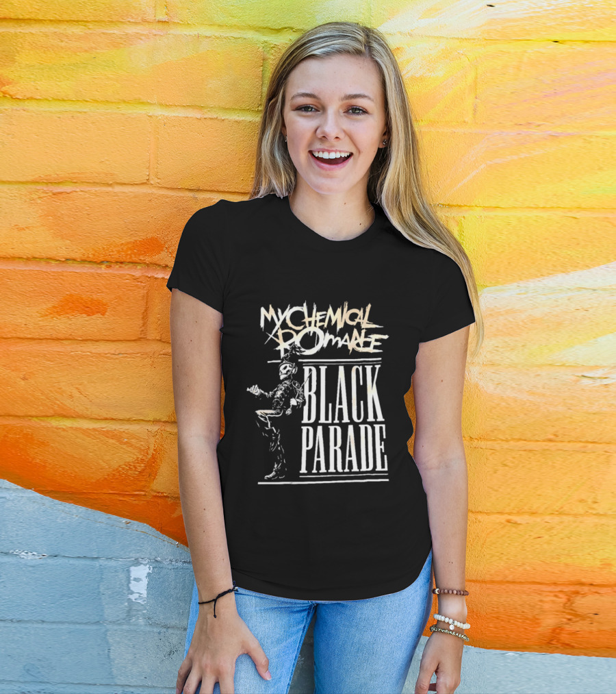 My Chemical Romance Black Parade Skeleton Marching Band T-Shirt