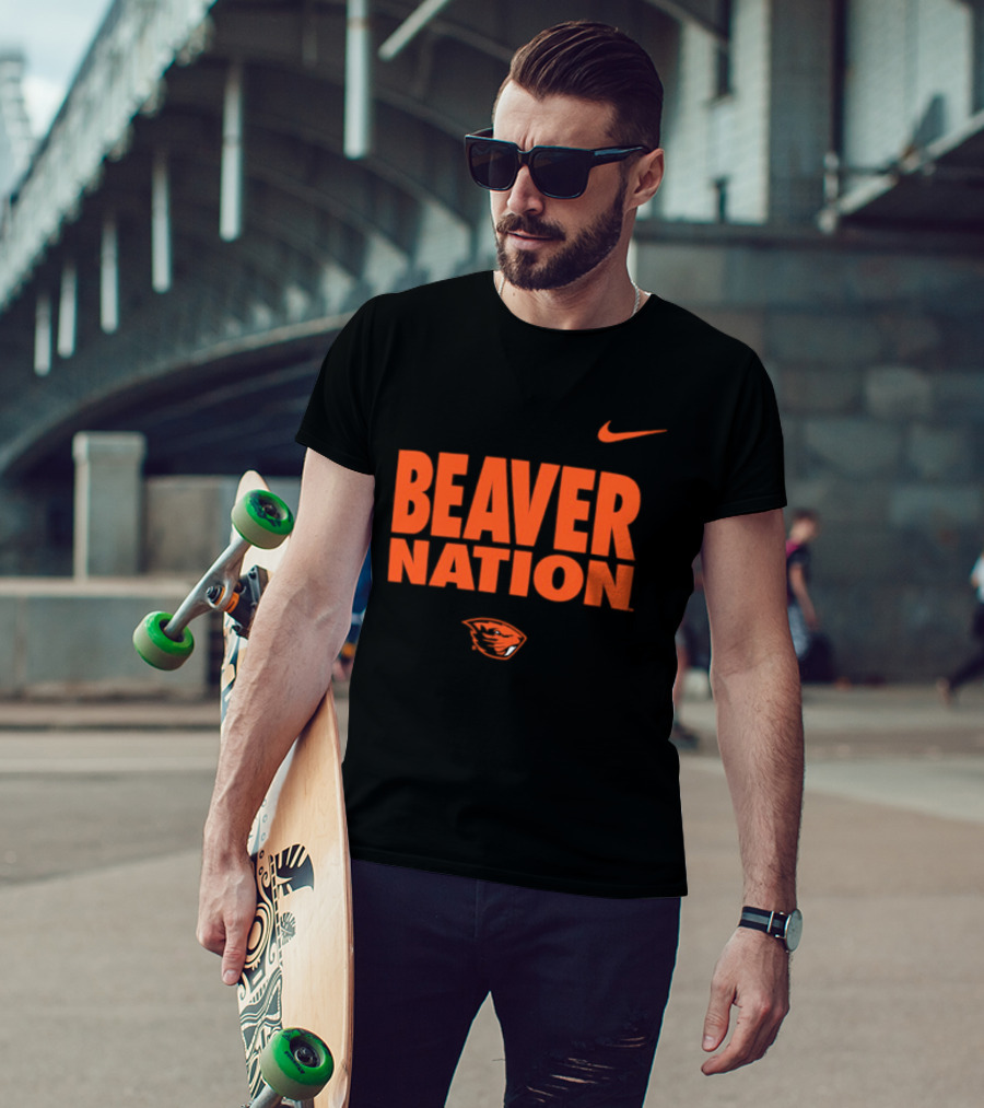 Oregon State Beavers Beaver Nation Nike T-Shirt