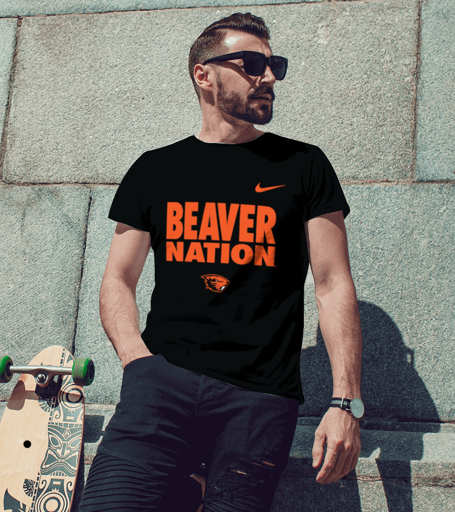Oregon State Beavers Beaver Nation Nike T-Shirt