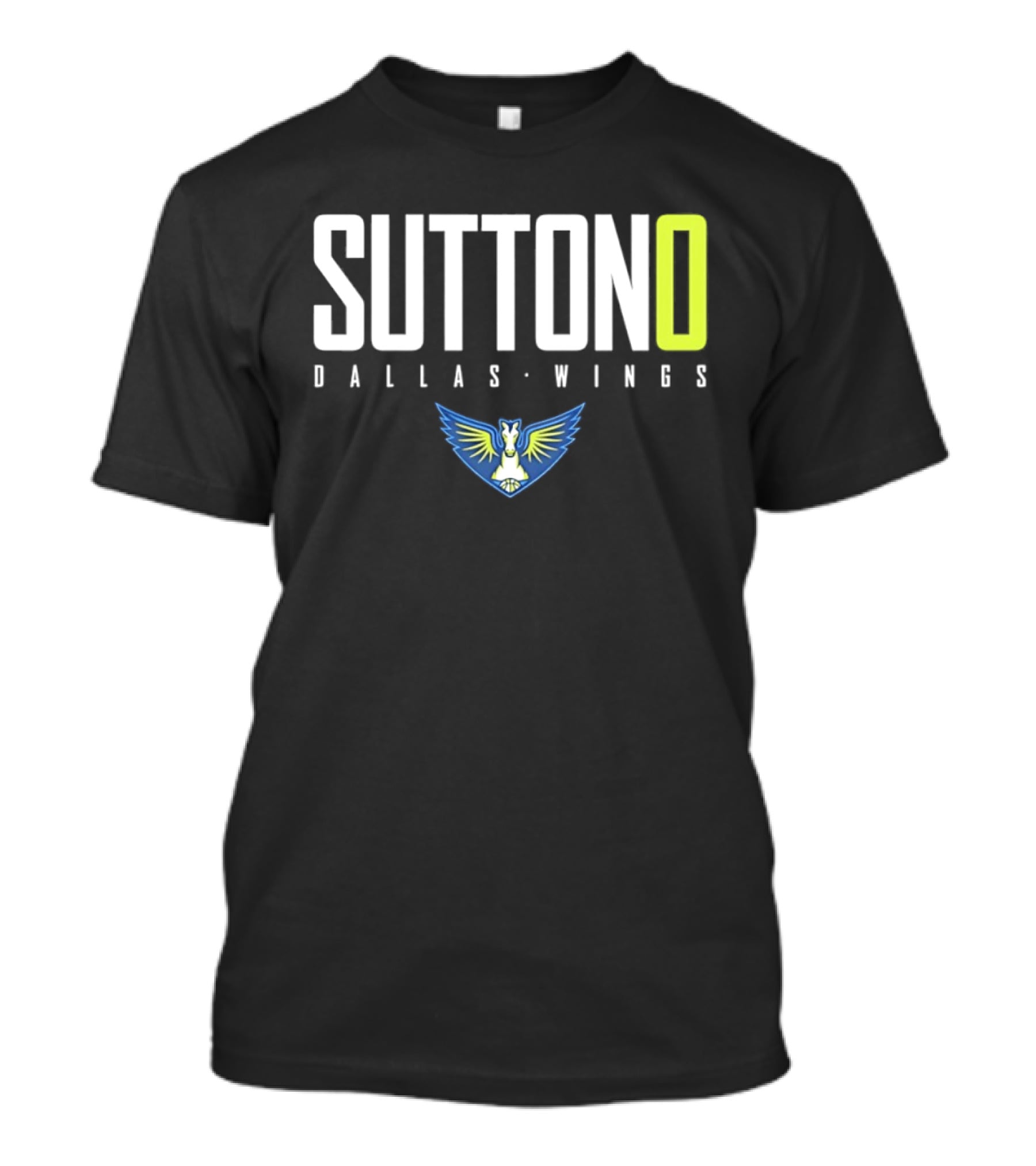 Sutton 0 Dallas Wings Sug Sutton WNBA 2026 T-Shirt