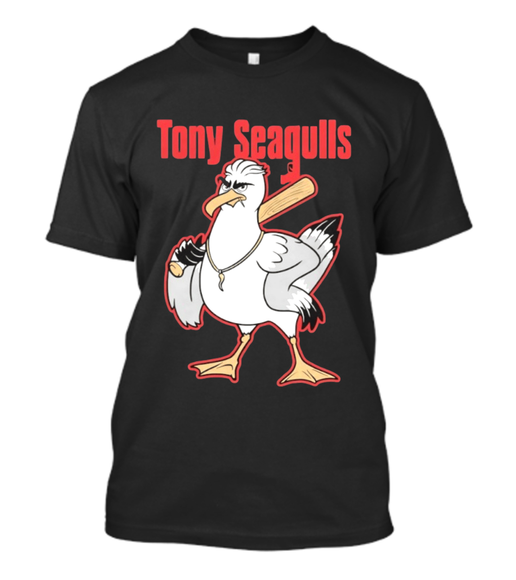 Tony Seagulls Seagull Baseball Bat Boston Red Sox Anthony Seigler T-Shirt