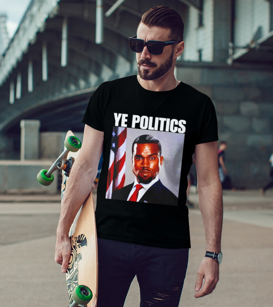 Ye Politics Kanye West American Flag T-Shirt