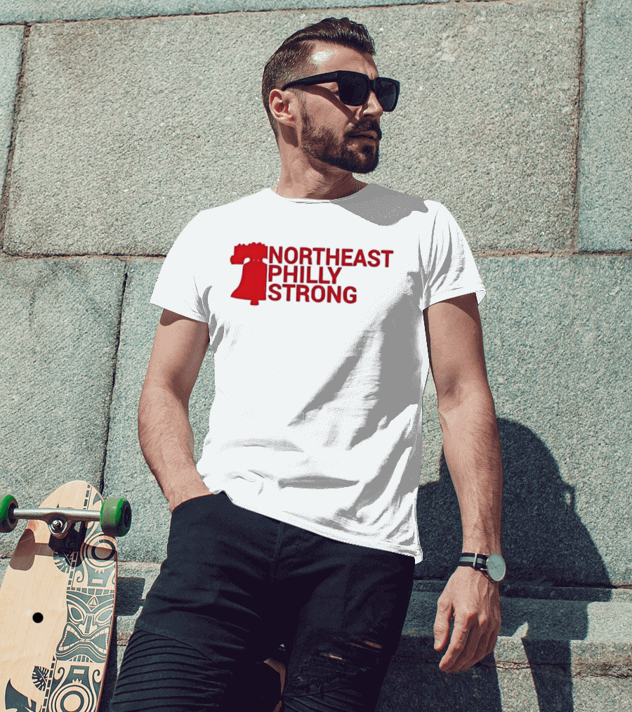Northeast Philly Strong Liberty Bell T-Shirt