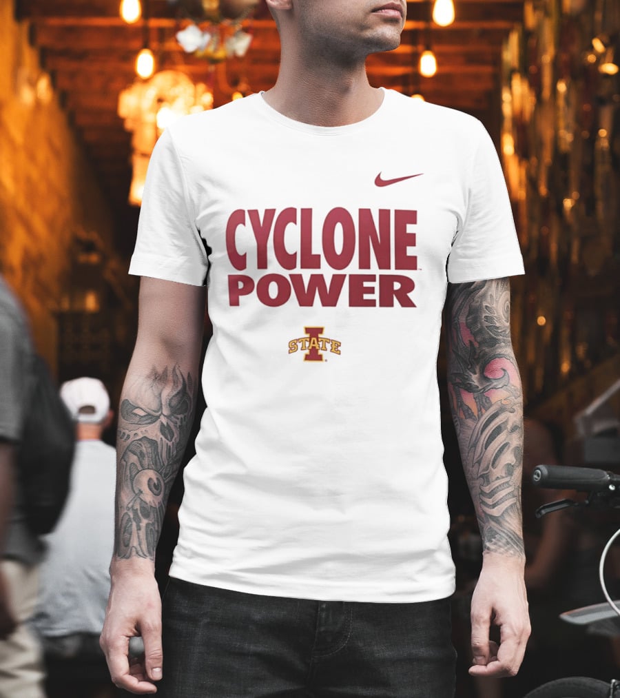 Cyclone Power Iowa State Nike Sports Fan Gear T-Shirt