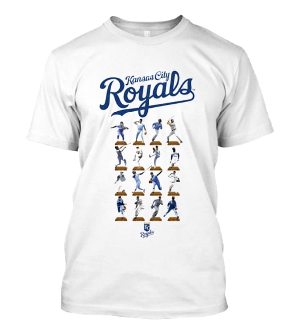 Kansas City Royals Legends Hall Of Fame MLB Baseball T-Shirt