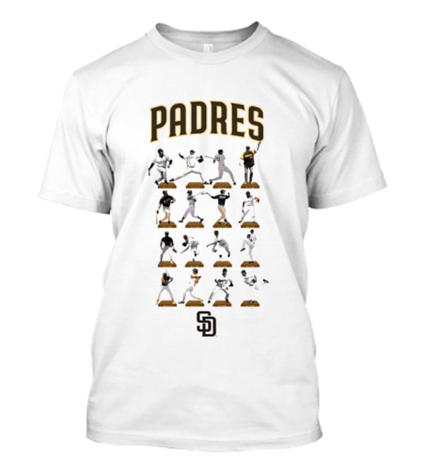 San Diego Padres Legends Hall Of Fame MLB Baseball Moments T-Shirt