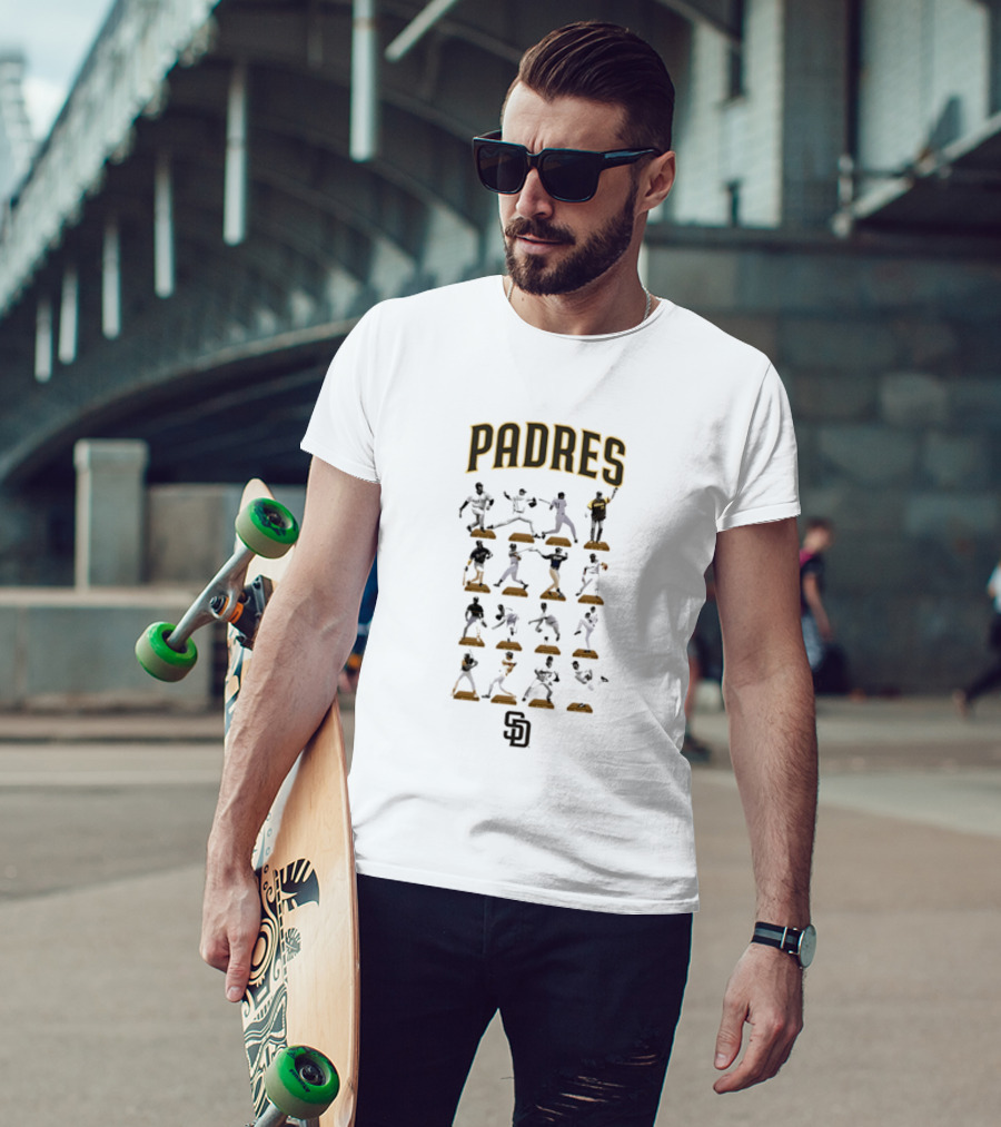 San Diego Padres Legends Hall Of Fame MLB Baseball Moments T-Shirt