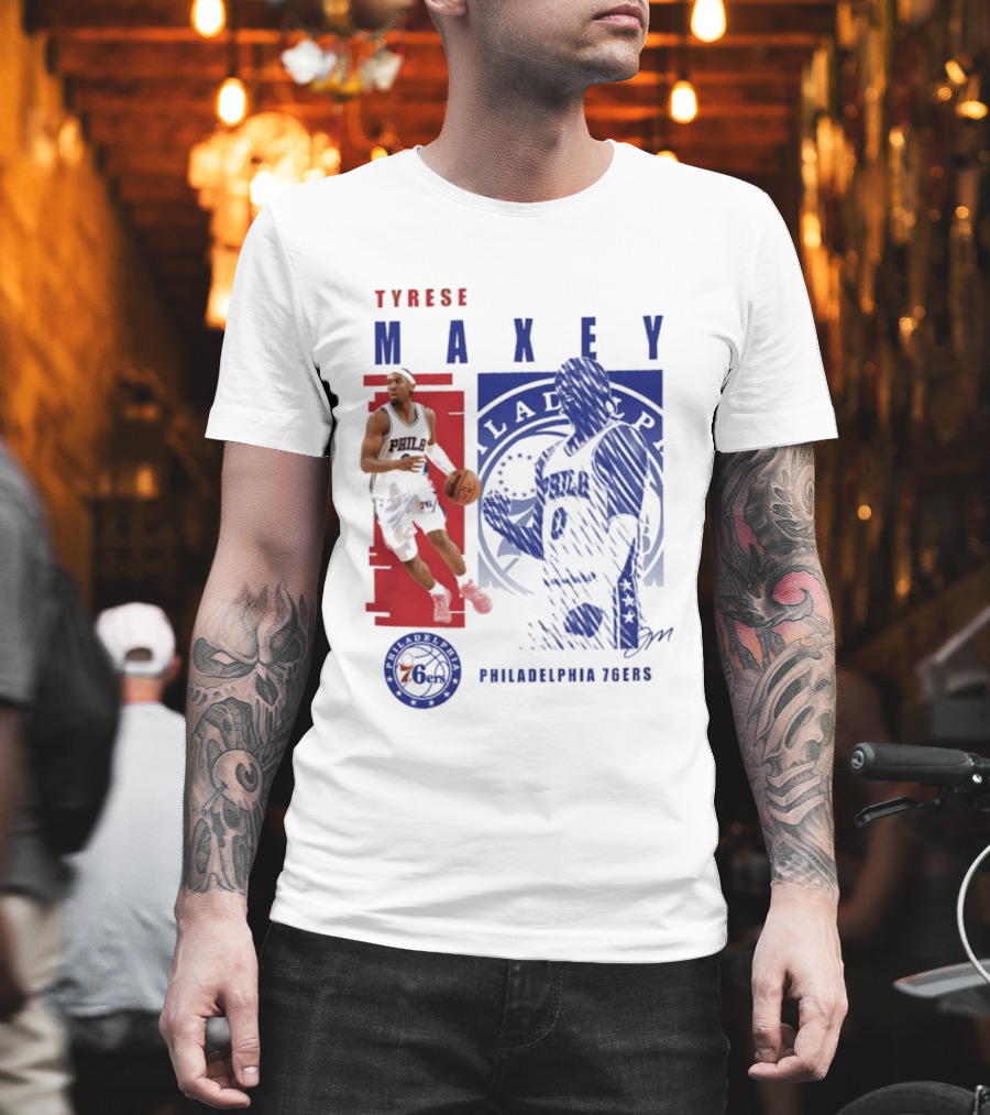Tyrese Maxey Philadelphia 76ers NBA Highlights 2026 T-Shirt
