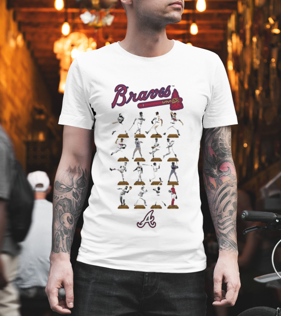Braves Legends Hall Of Fame MLB Baseball Iconic Moments T-Shirt