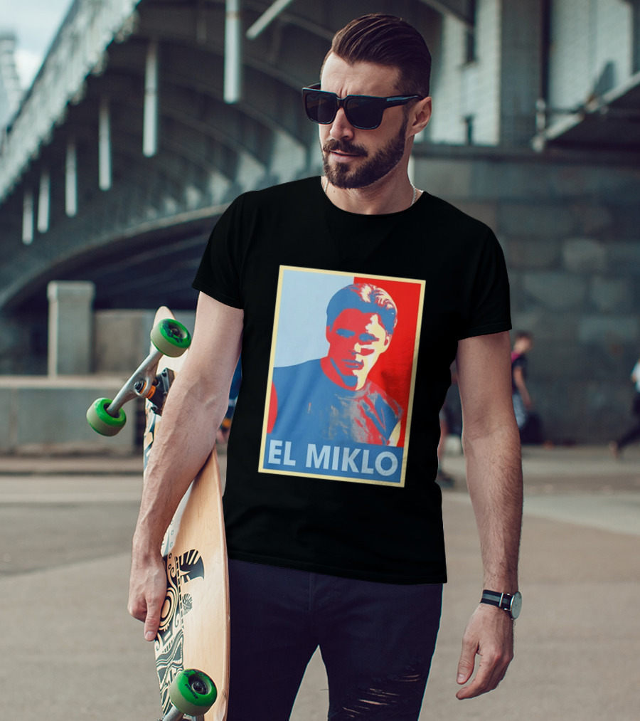 El Miklo Blood In Blood Out Style Chicano Cinema T-Shirt