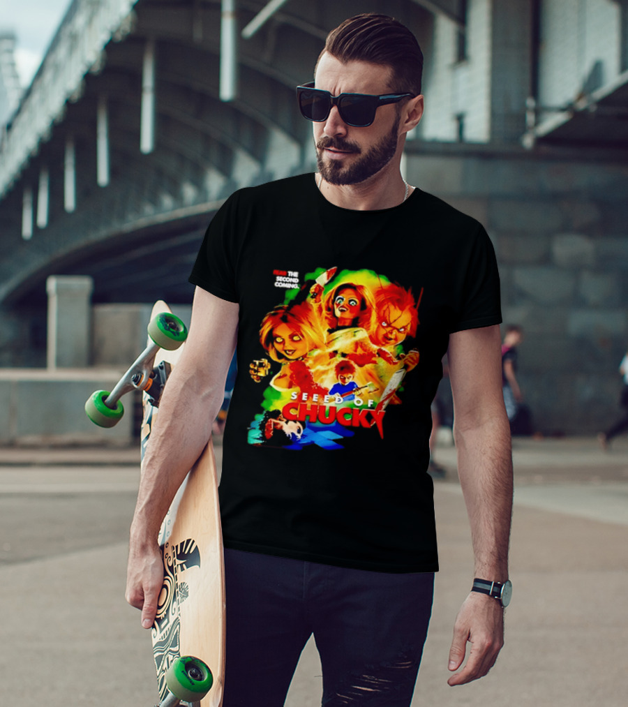 Fear The Second Coming Seed Of Chucky Chucky And Tiffany T-Shirt