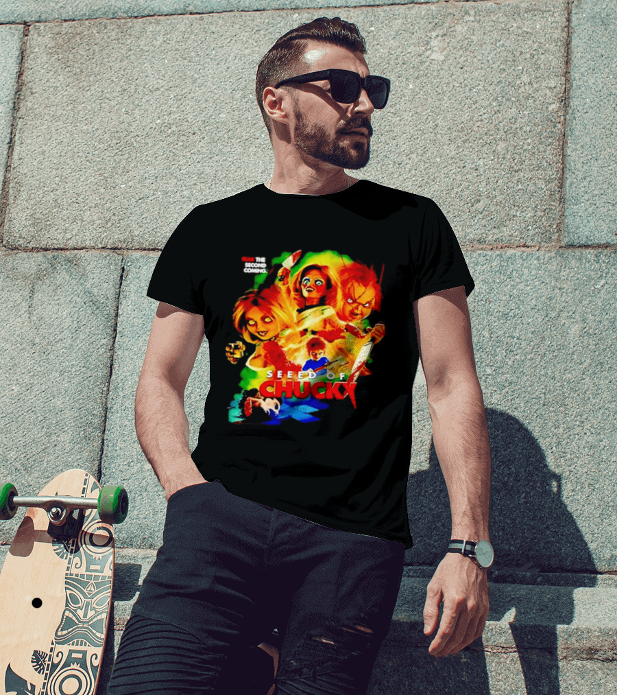 Fear The Second Coming Seed Of Chucky Chucky And Tiffany T-Shirt