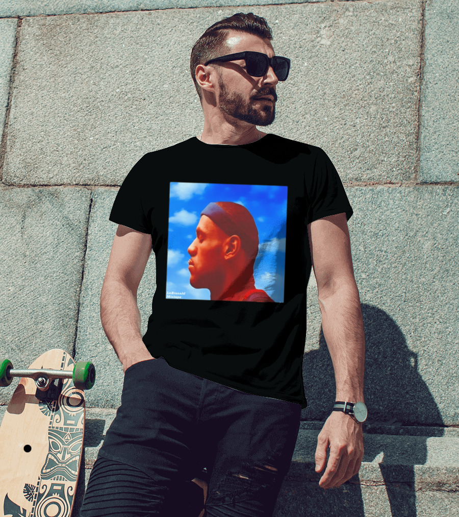 LeBron James LeBronald Mixtape Nothing Was LeSame Los Angeles Lakers Sky T-Shirt