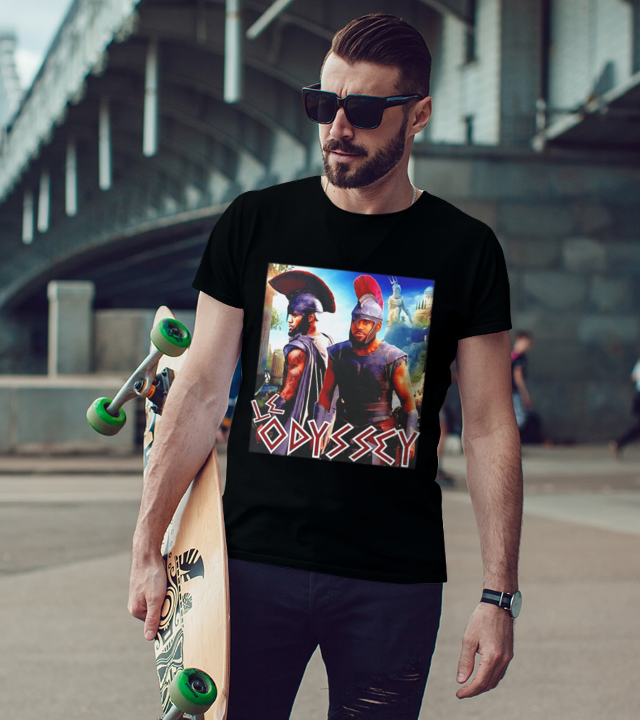 LeOdyssey LeBron James Greek Mythology Adventure T-Shirt