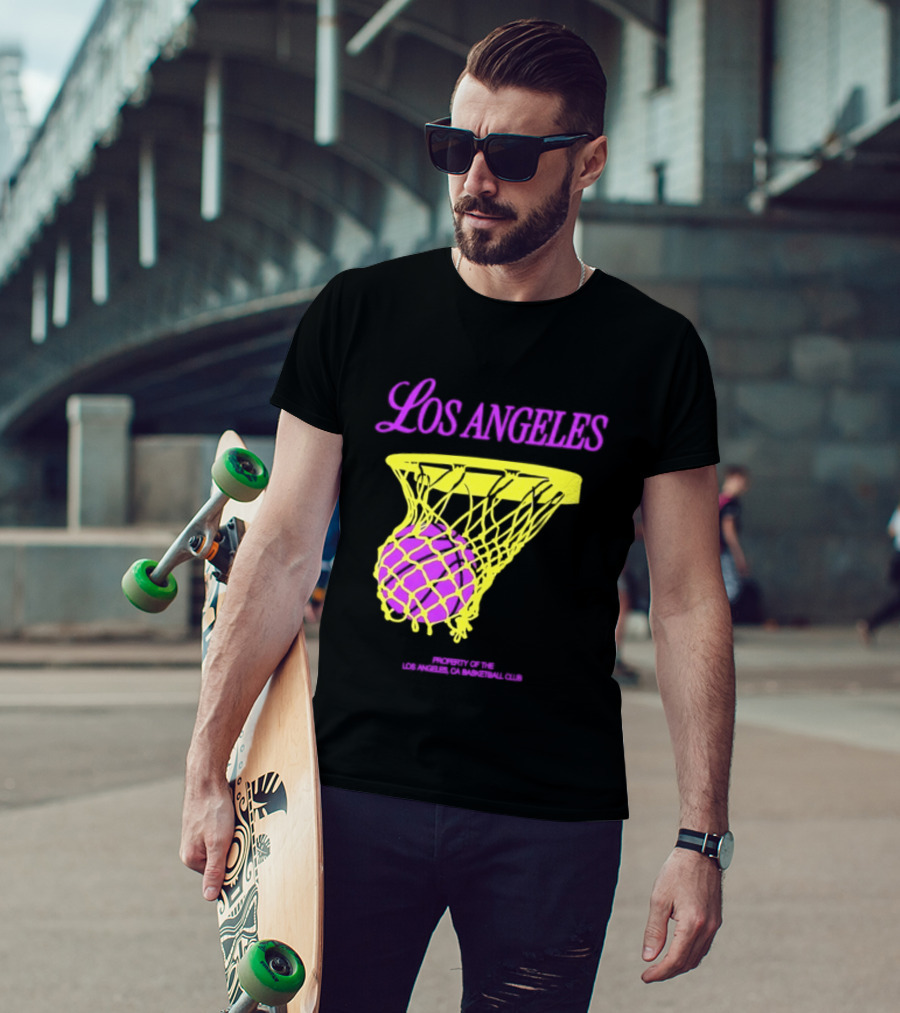 Los Angeles Basketball Club Property Los Angeles CA T-Shirt