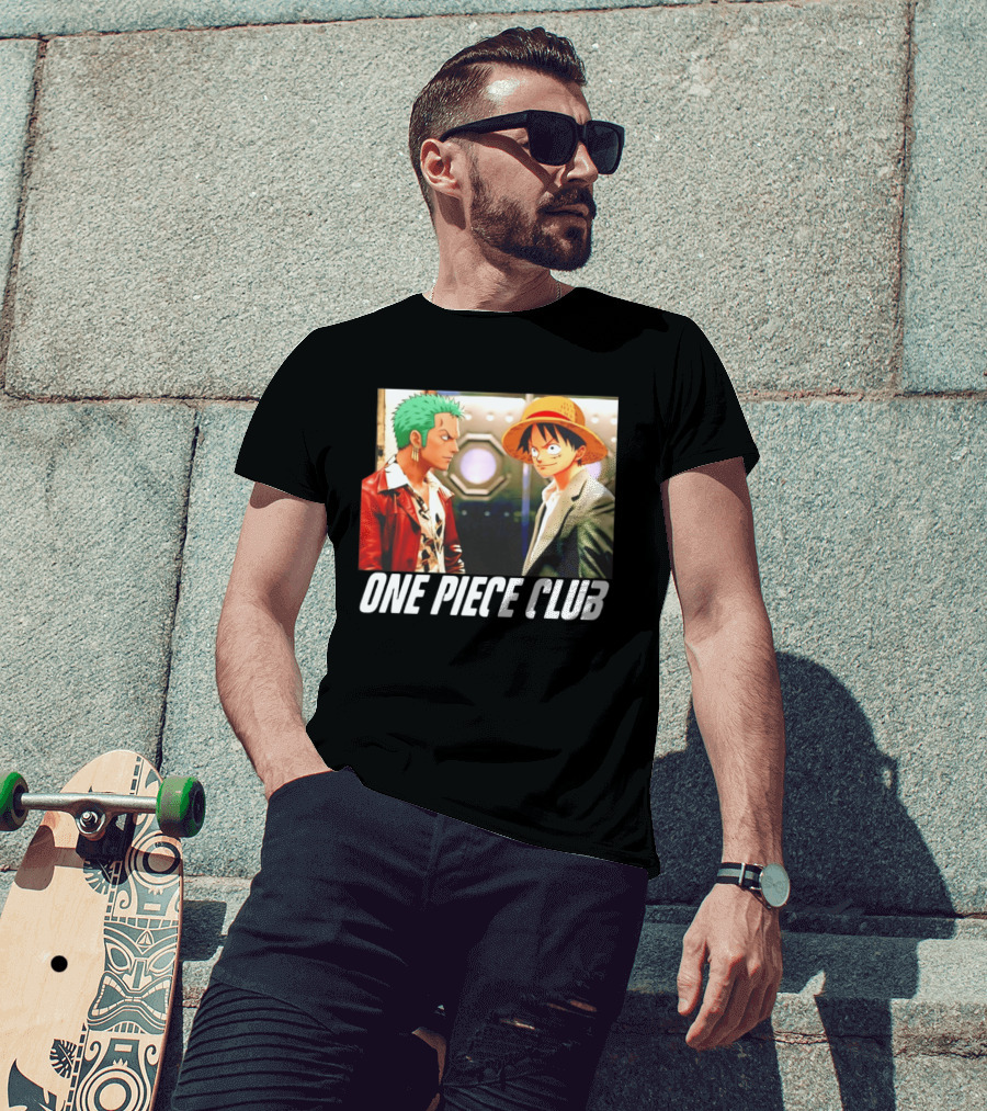 One Piece Club Roronoa Zoro Monkey D Luffy T-Shirt