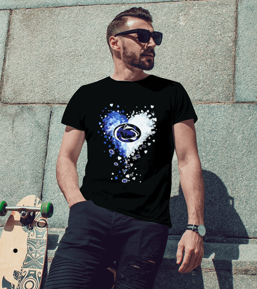 Penn State Nittany Lions 2026 NCAA Heart Diamond T-Shirt