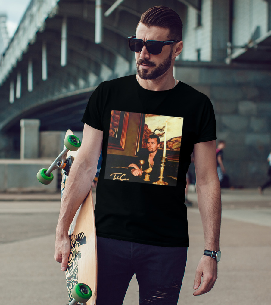 Take Care Charlie Kirk Drake Album Parody Candlelit T-Shirt