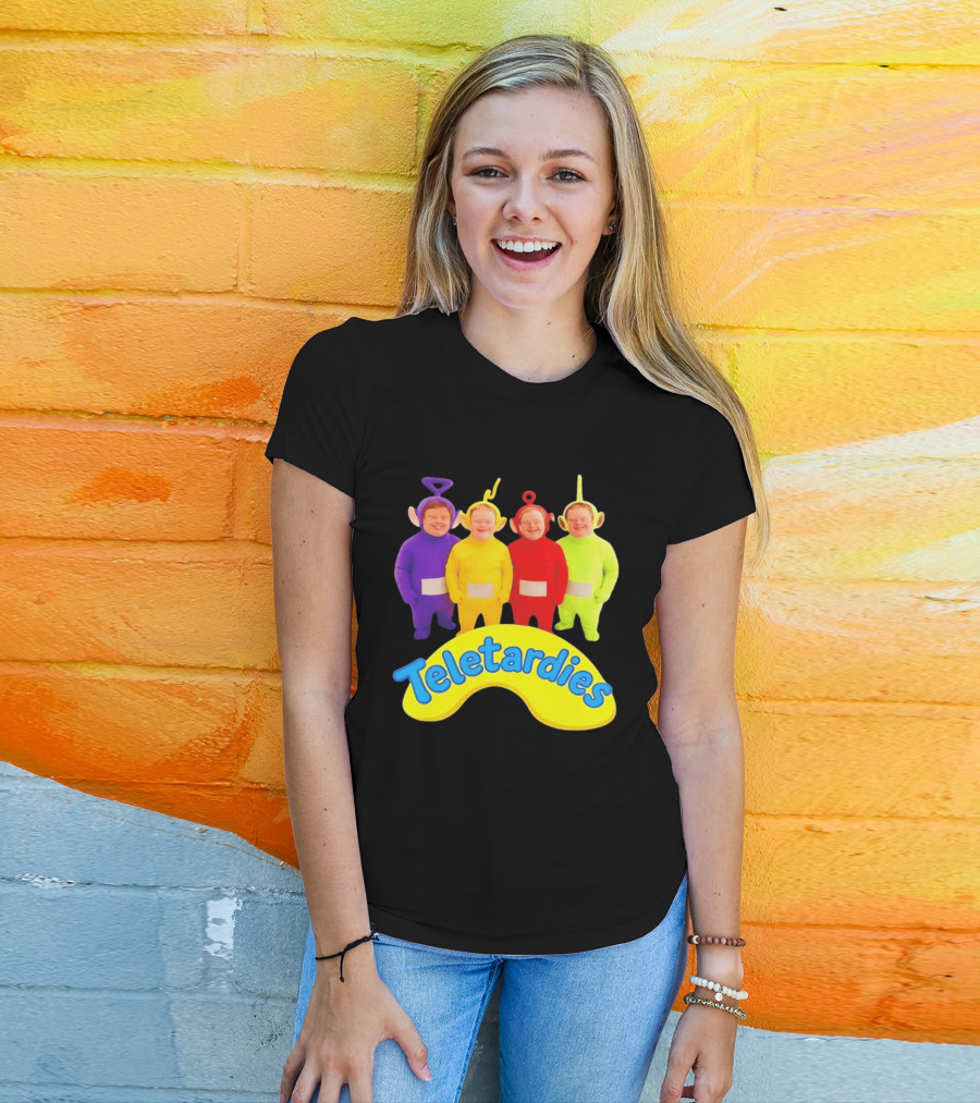 Teletardies Teletubbies Down Syndrome T-Shirt