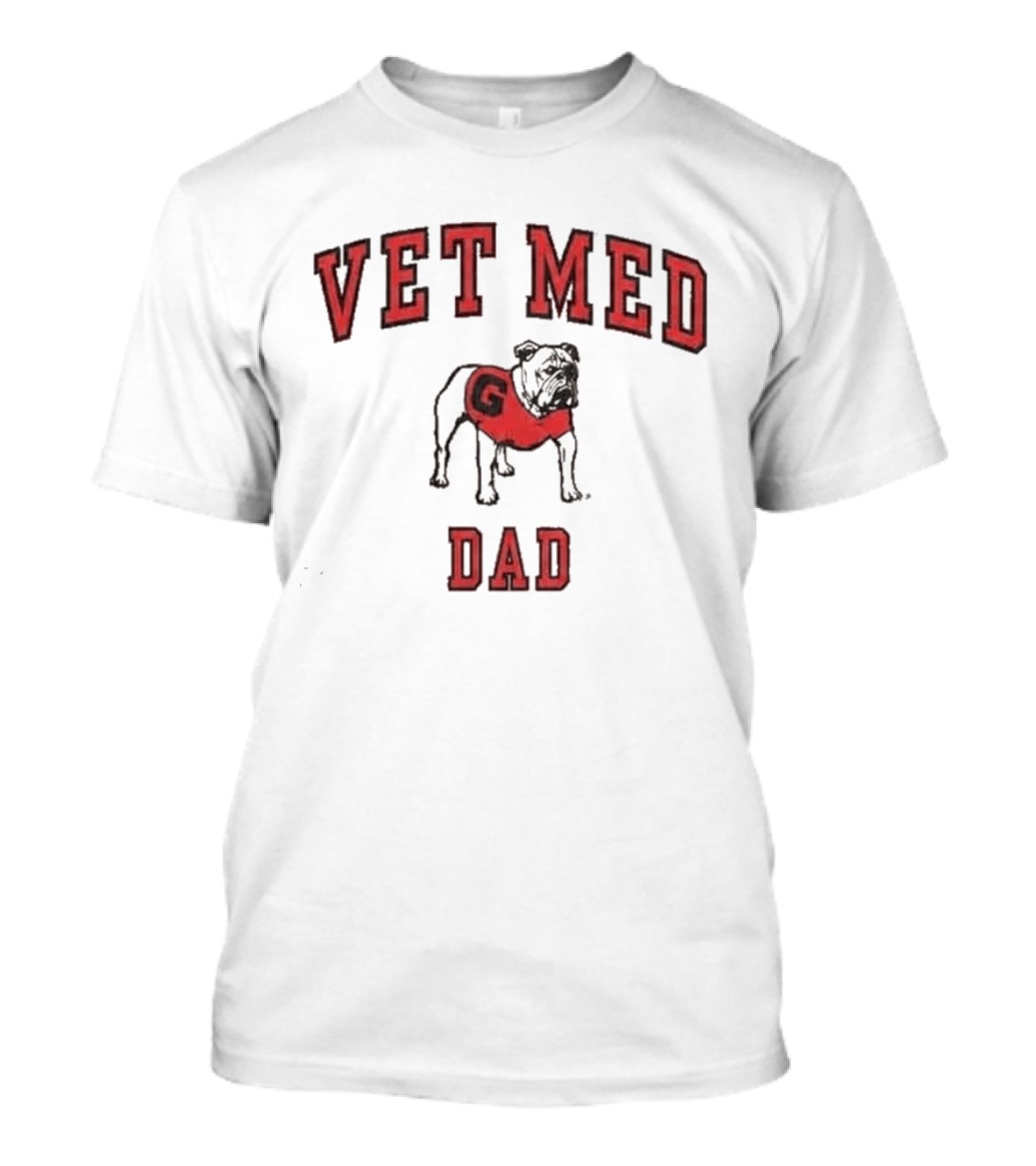 Vet Med Dad Bulldog G T-Shirt