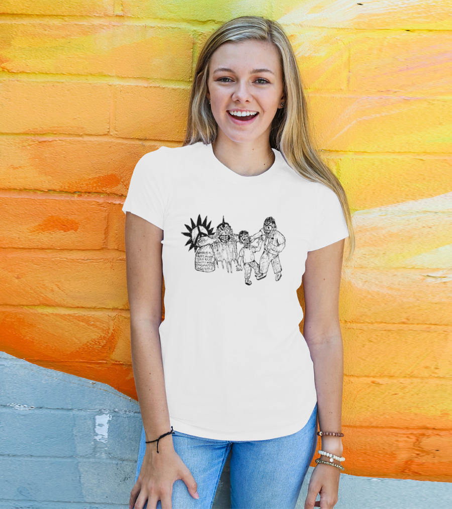 Death Is A Debt I Have Paid And So Are You Vintage Punk T-Shirt