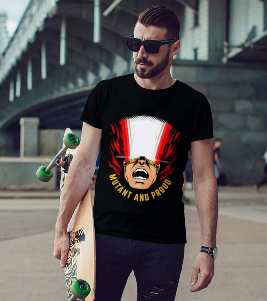Cyclops Mutant And Proud X Men Marvel Eyebeams T-Shirt