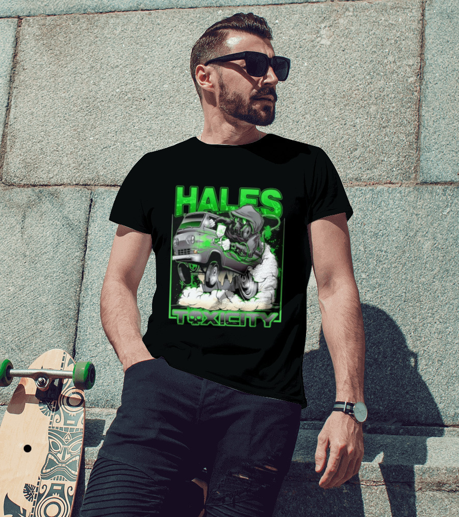Hales Toxicity Gas Mask Graffiti Van Street T-Shirt