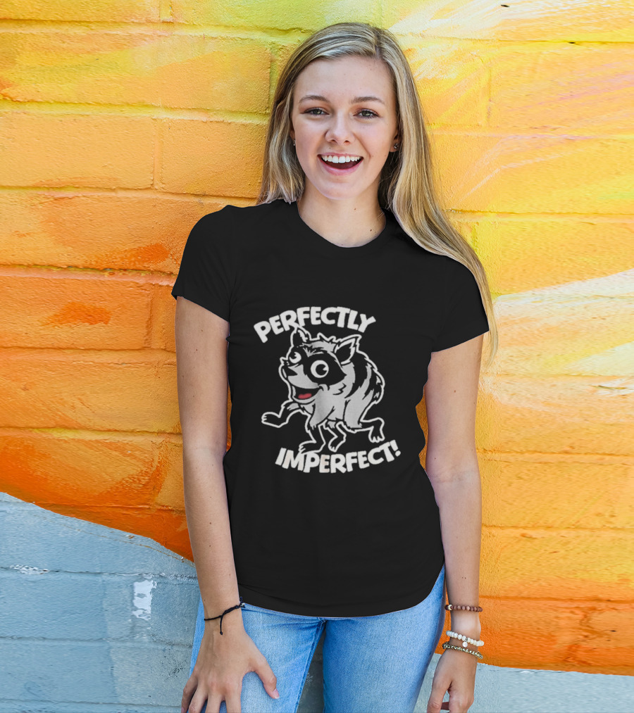 Jimothy Perfectly Imperfect Cartoon Character Fun T-Shirt