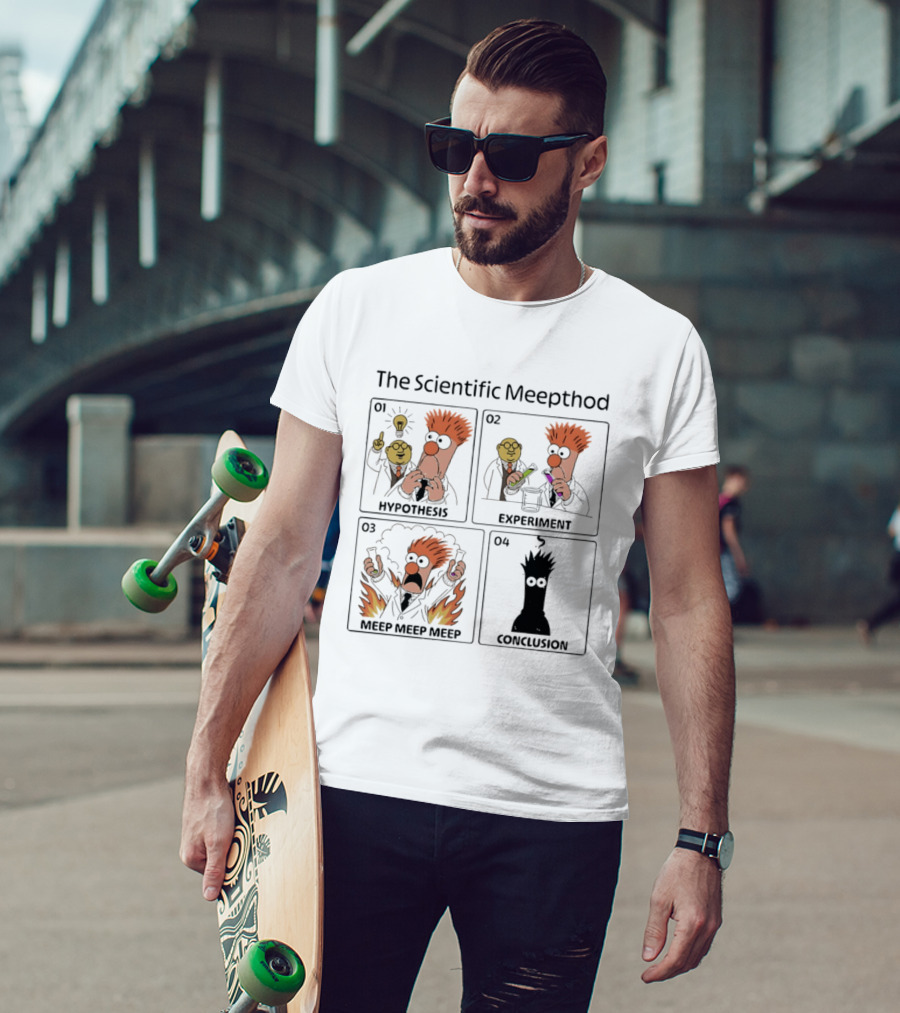 The Scientific Meepthod Beaker Muppets Hypothesis Experiment Conclusion T-Shirt