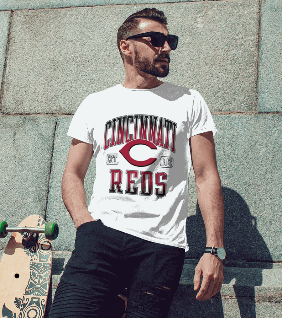 Cincinnati Reds Est 1869 MLB Baseball Team T-Shirt