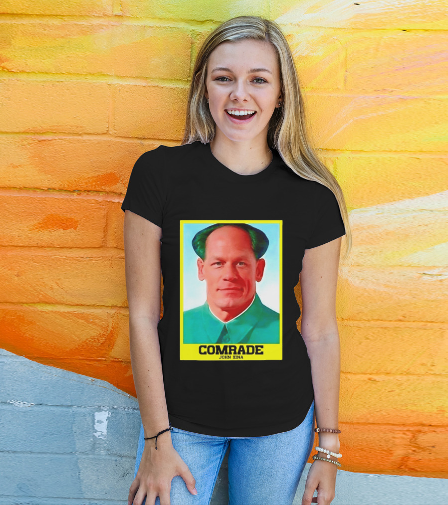 Comrade John Xina Meme Mao Zedong Parody Image T-Shirt