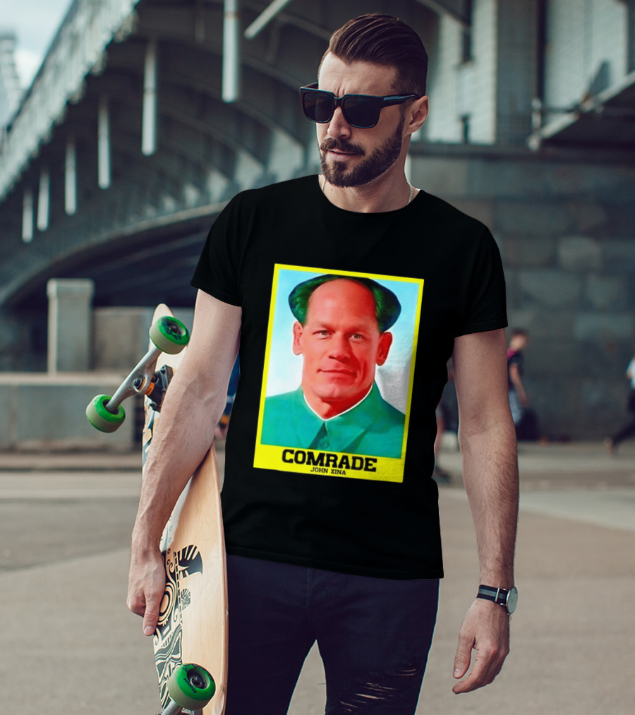 Comrade John Xina Meme Mao Zedong Parody Image T-Shirt