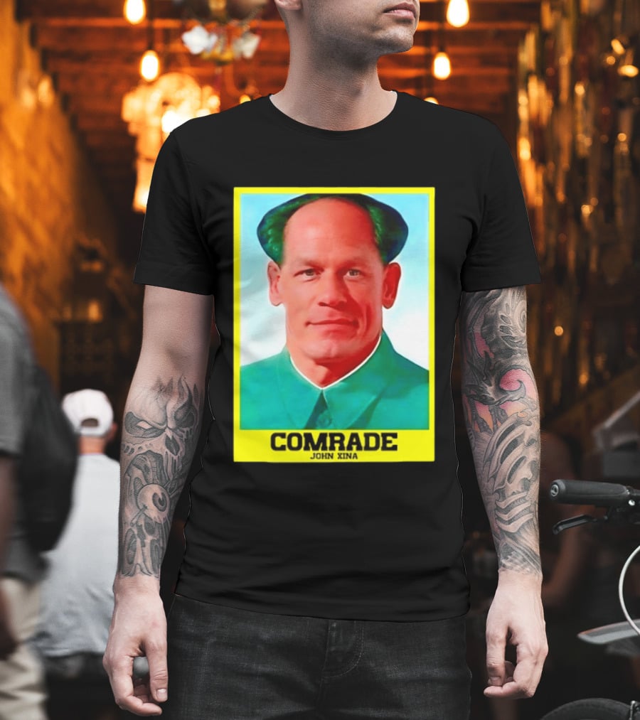 Comrade John Xina Meme Mao Zedong Parody Image T-Shirt