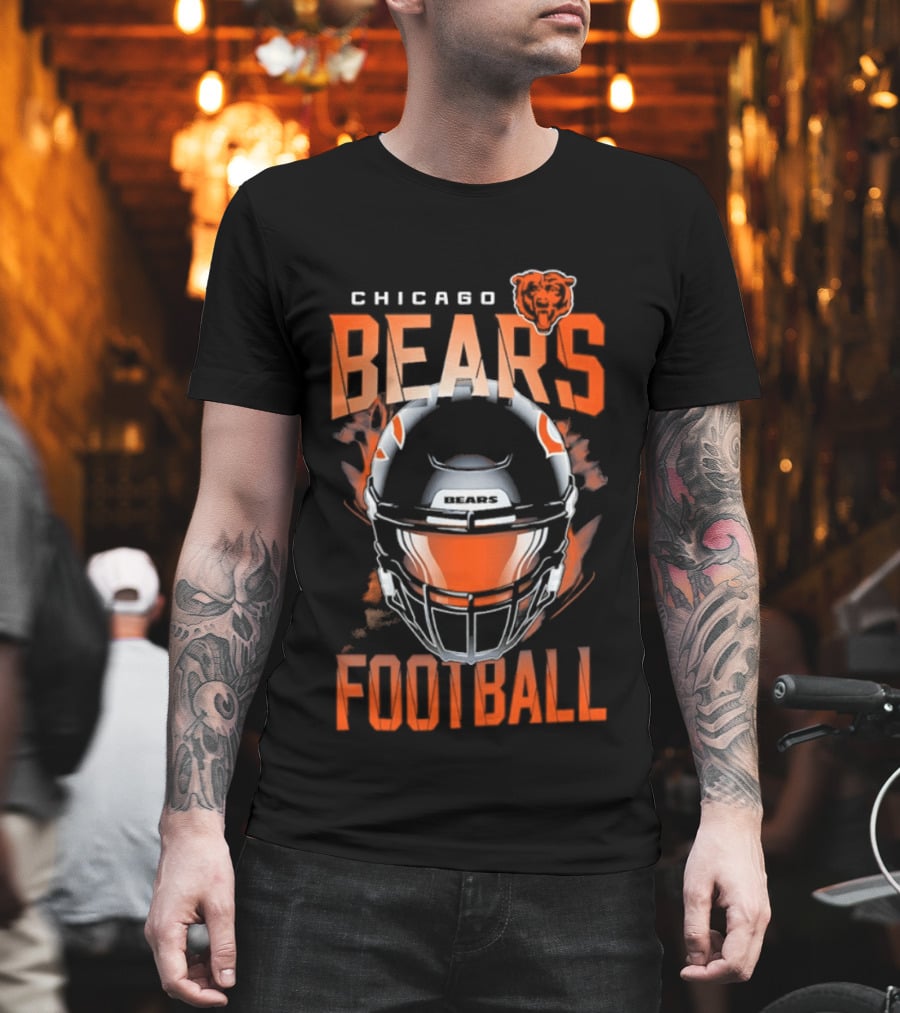 Chicago Bears Football Helmet 2026 Season T-Shirt