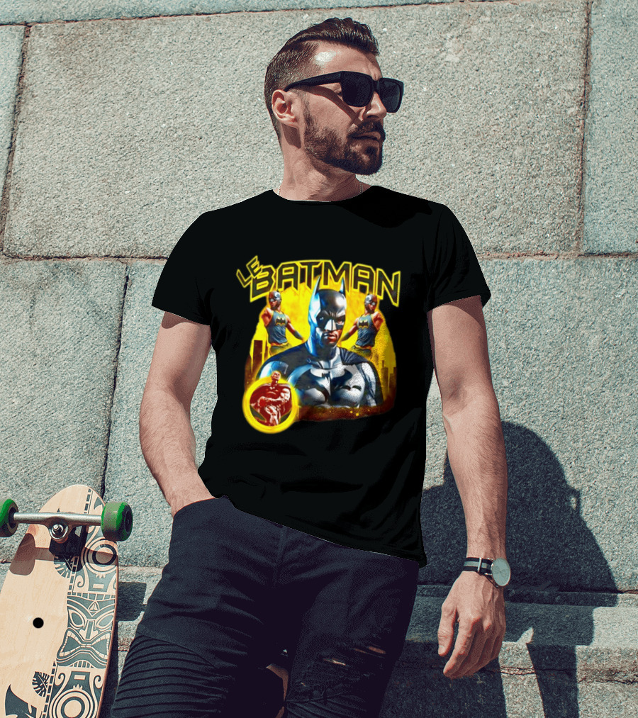 LeBron James LeBatman Crossover Philadelphia 76ers Basketball T-Shirt