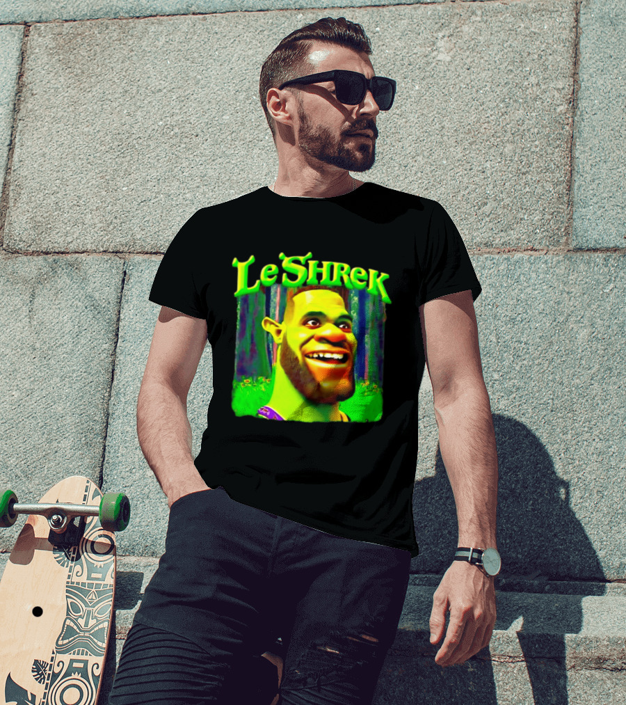 LeShrek LeBron James Philadelphia 76ers Basketball T-Shirt