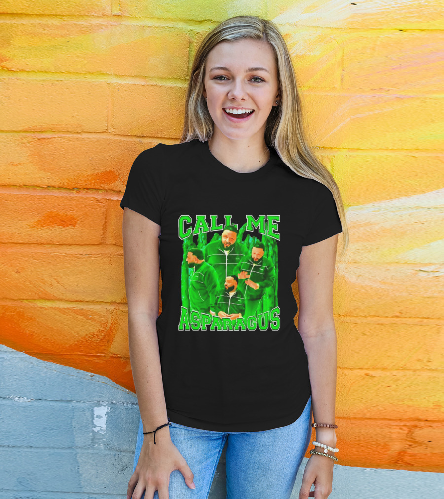 DJ Khaled Call Me Asparagus Music Producer Green Tracksuit T-Shirt