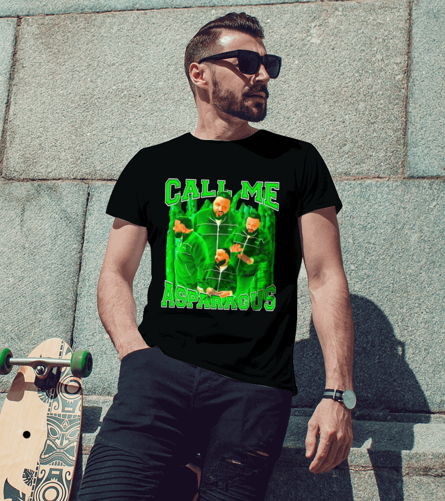 DJ Khaled Call Me Asparagus Music Producer Green Tracksuit T-Shirt