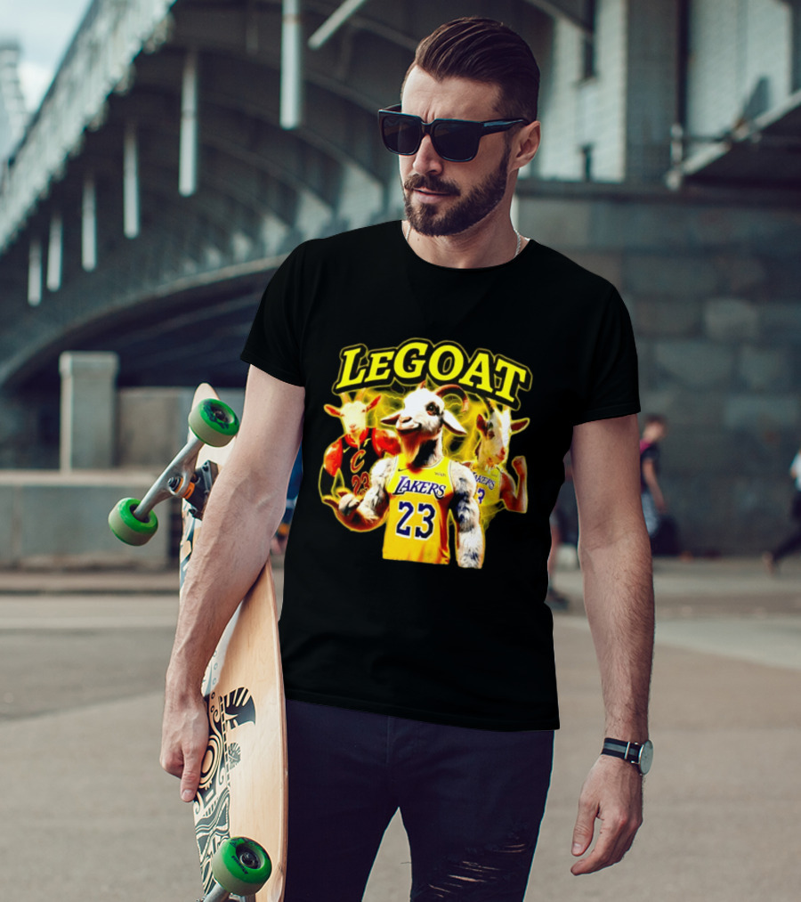 Legoat 23 LeBron James Lakers Cavaliers T-Shirt