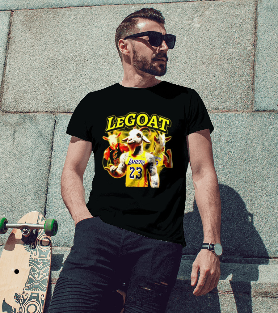 Legoat 23 LeBron James Lakers Cavaliers T-Shirt