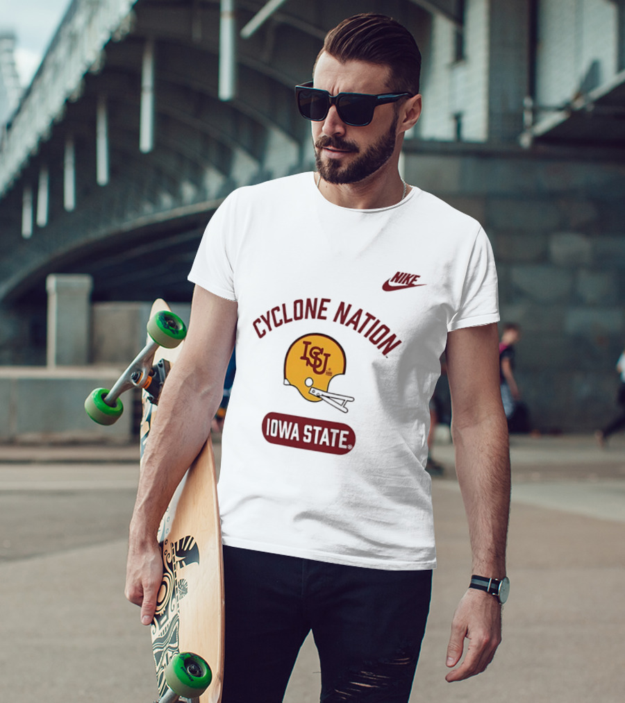 Cyclone Nation Iowa State ISU Football Nike T-Shirt