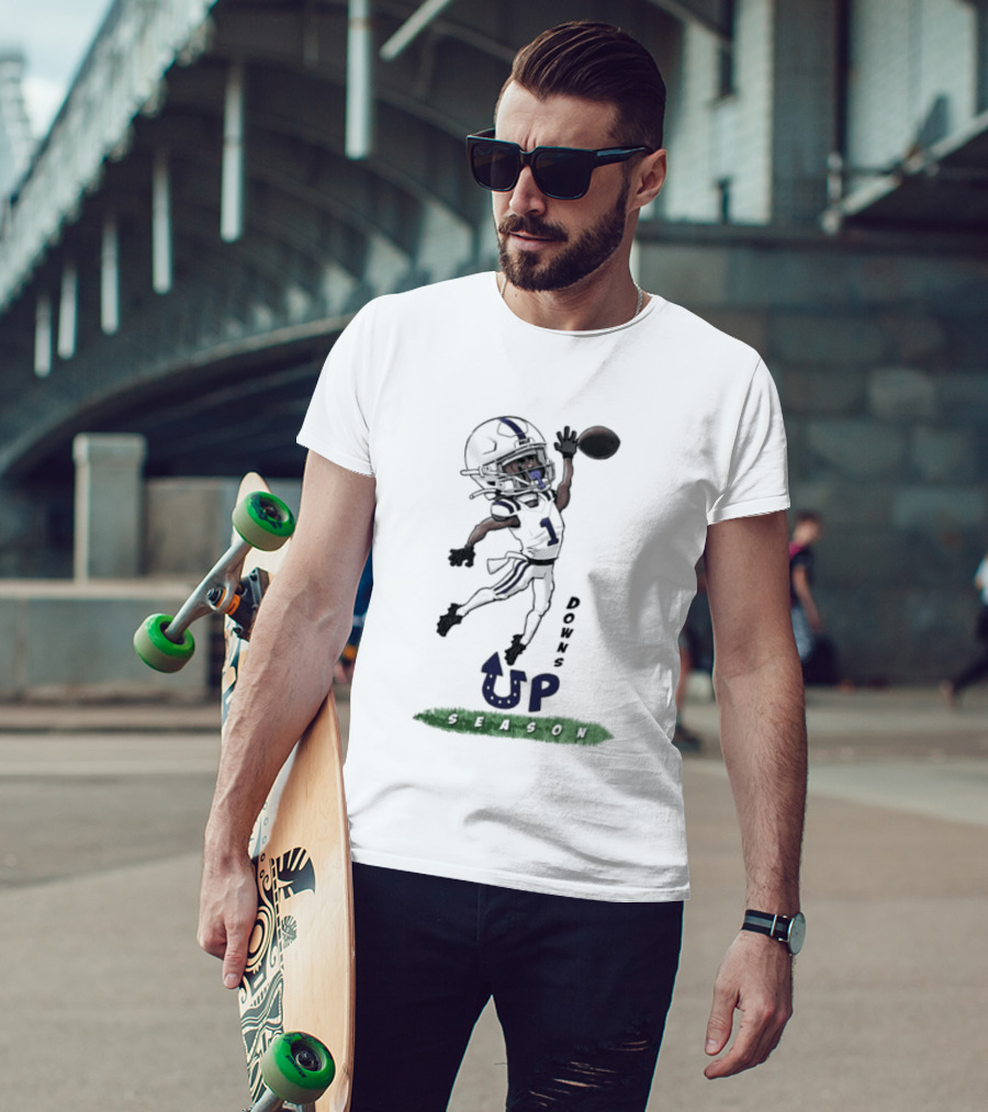 Josh Downs Indianapolis Colts Up Season Football Catch T-Shirt