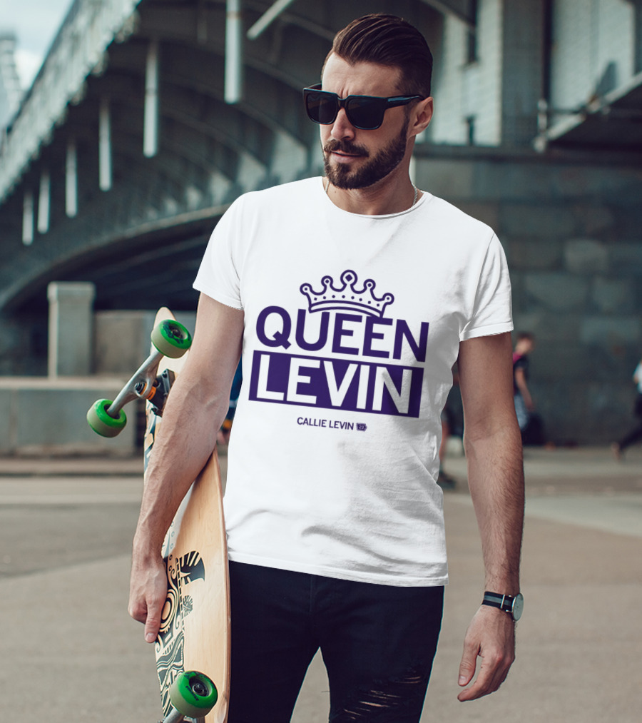 Queen Levin Callie Levin Iowa Hawkeyes Basketball Player T-Shirt