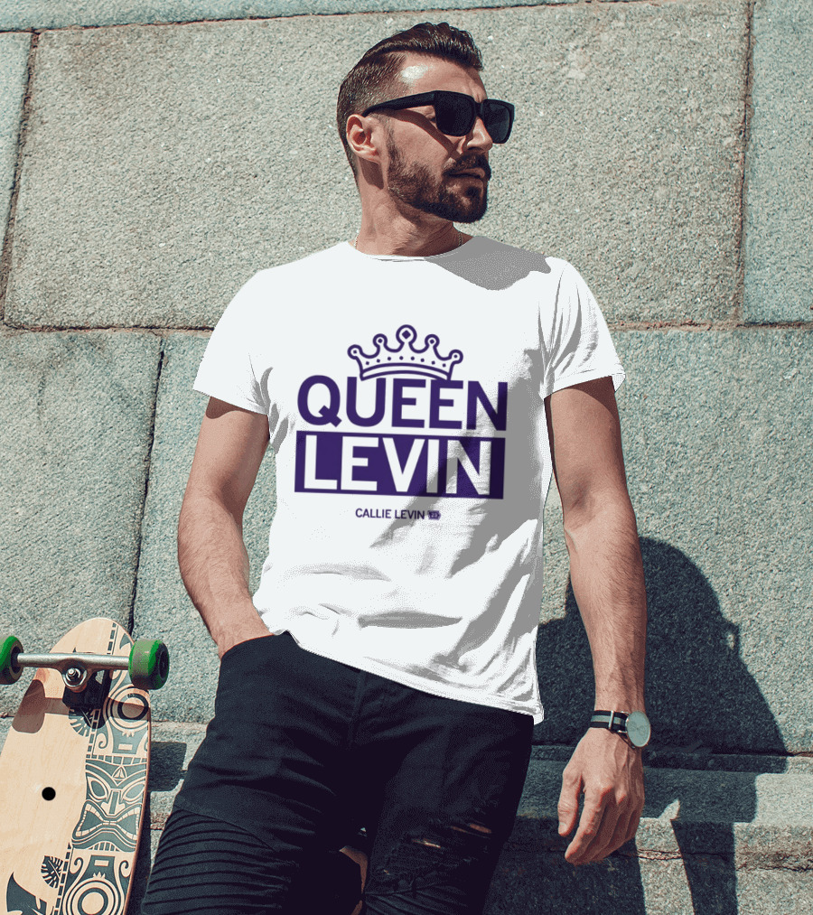 Queen Levin Callie Levin Iowa Hawkeyes Basketball Player T-Shirt