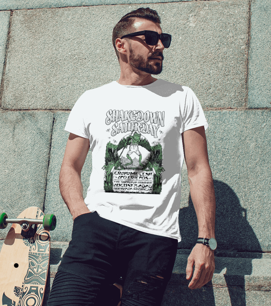 Shakedown Saturday Grahame Lesh And Friends Live Buchanan Michigan August 8 2026 Festival Vibe T-Shirt