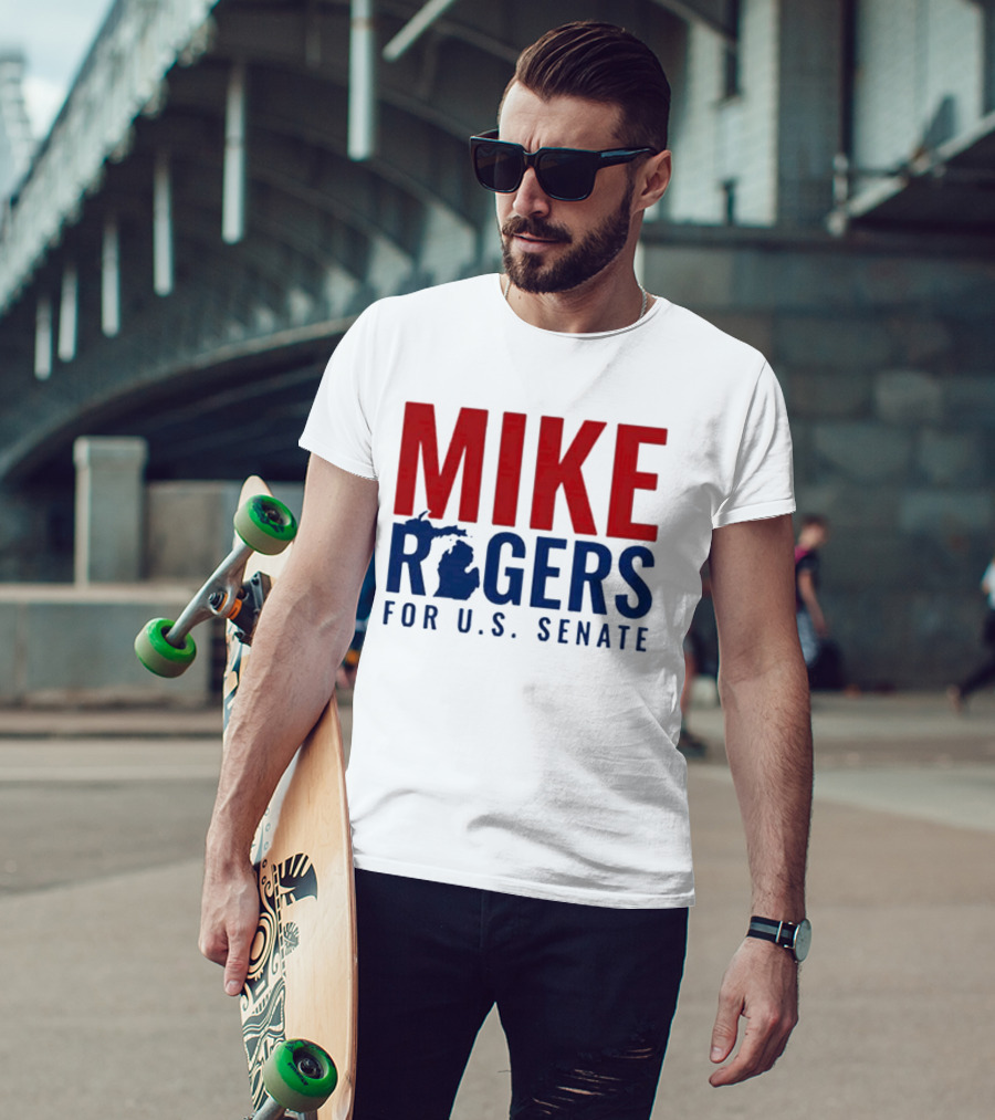 Mike Rogers Michigan For US Senate Election T-Shirt