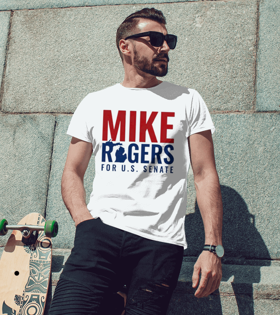 Mike Rogers Michigan For US Senate Election T-Shirt