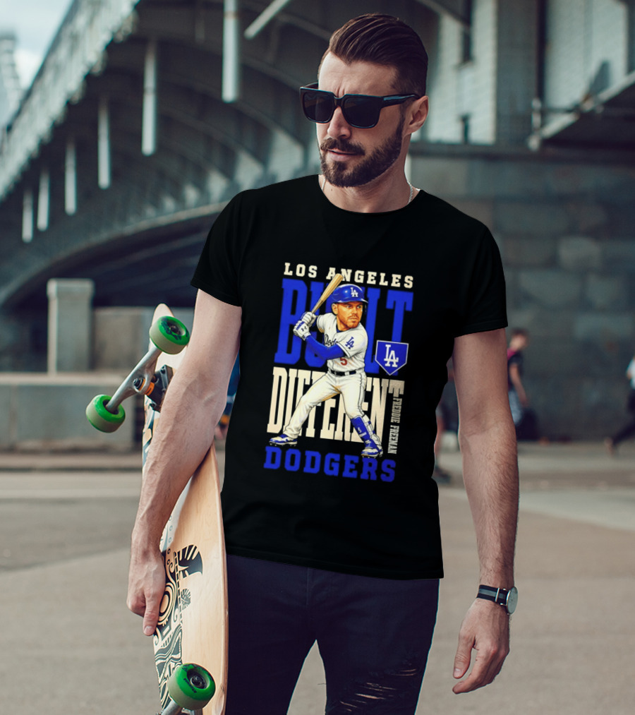 Los Angeles Dodgers Built Different Freddie Freeman MLB T-Shirt